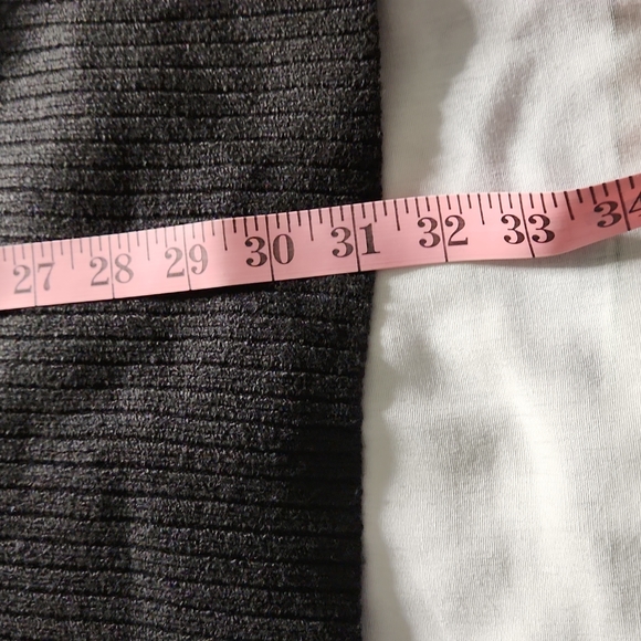 A.N.A Black  Knit V Neck Long Sleeve Pullover Sweater Size 0X - Picture 12 of 12